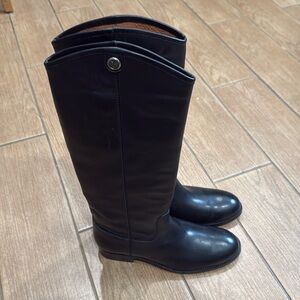 Frye leather pull on boots , size 8.5 B